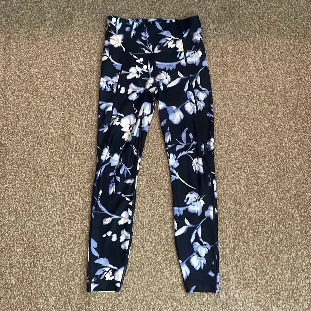 Athleta Floral Leggings
